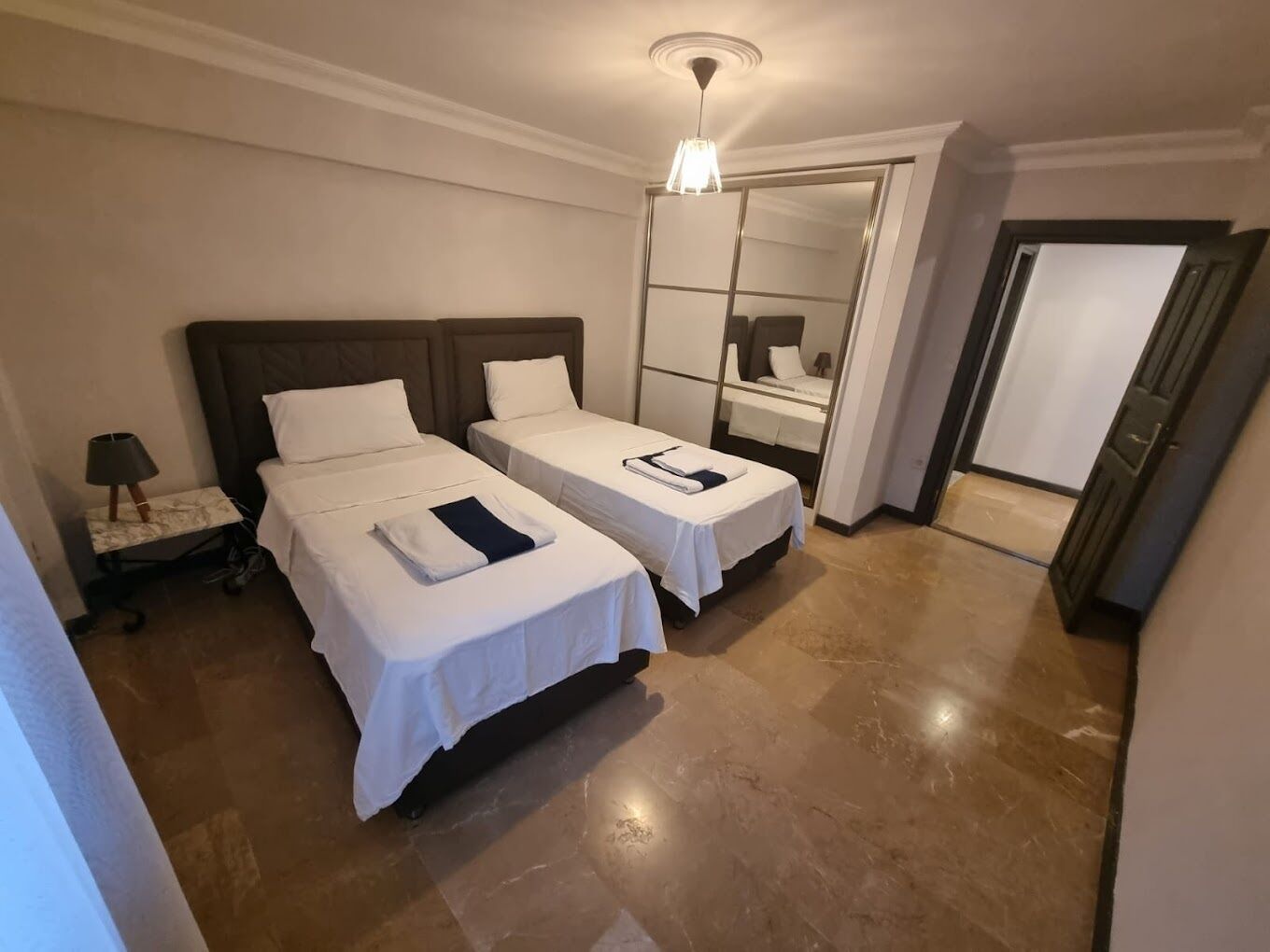 Apartment, 2 Bedrooms, Sea View | Desk, blackout drapes, free WiFi, bed sheets