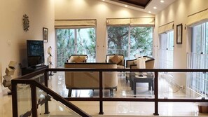 Sala de estar en el lobby