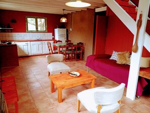 Chalet clásico | Área de sala de estar