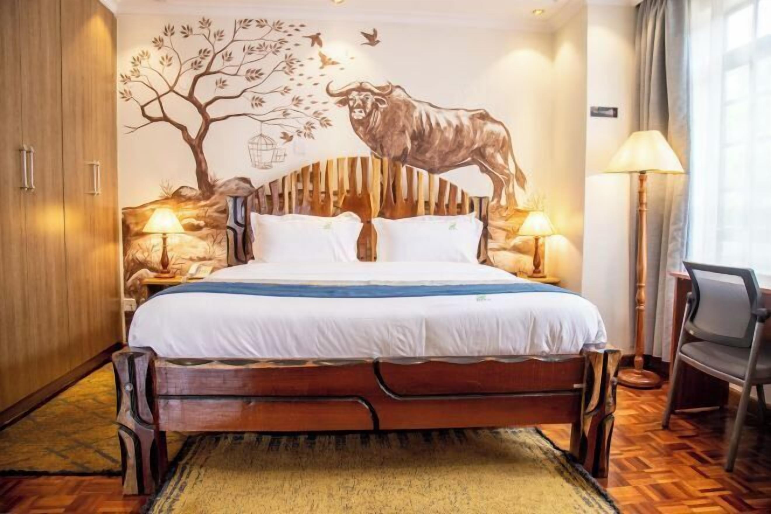 Ropa de cama hipoalergénica y minibar 