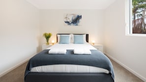 4 bedrooms, iron/ironing board, travel crib, WiFi