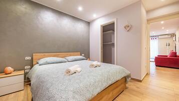 1 phòng ngủ, bàn ủi/dụng cụ ủi quần áo