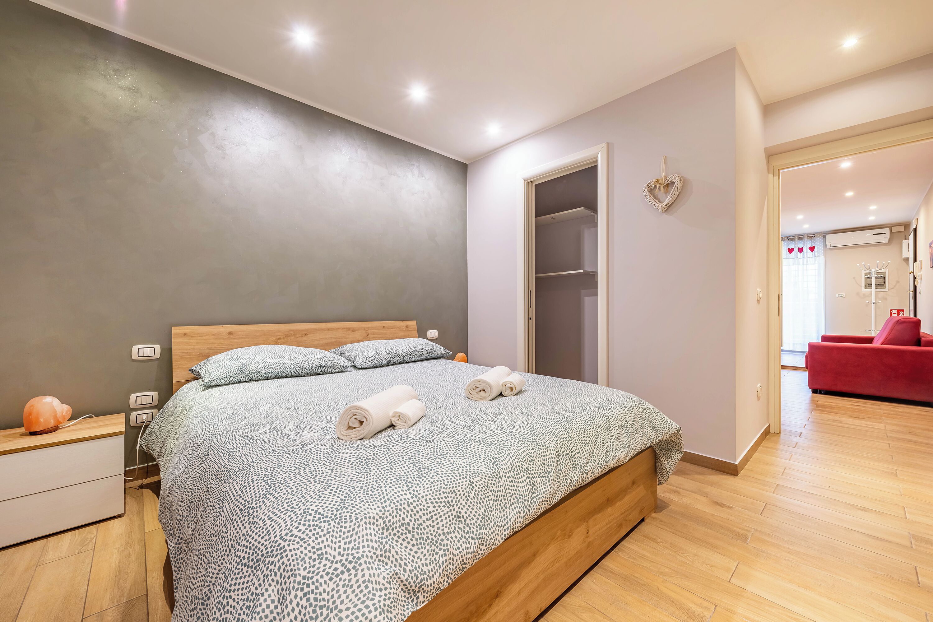 1 Schlafzimmer, Bügeleisen/Bügelbrett, kostenloses WLAN, Bettwäsche