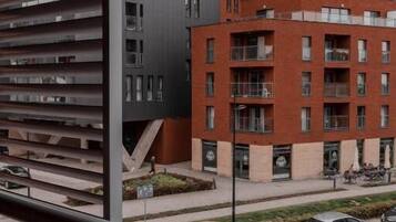 Deluxe-Apartment | Blick auf die Stadt