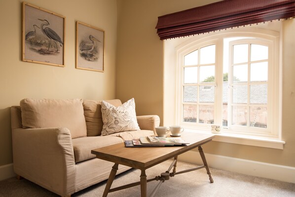 TV, fireplace - Birch Cottage - sleeping 6 guests in 3 bedrooms (Cockburnspath)