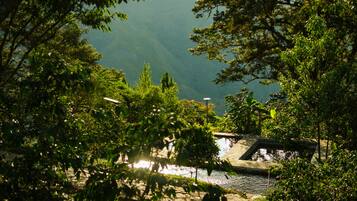 Uitzicht vanuit accommodatie