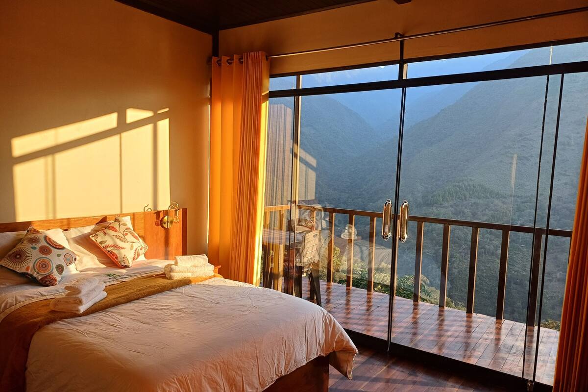Panoramic Studio | 1 bilik tidur, meja, Wi-fi percuma