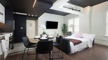 1 sovrum, strykjärn/strykbräda, resesäng och gratis wi-fi