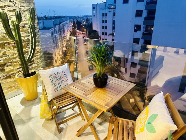 Deluxe appartement | Terras