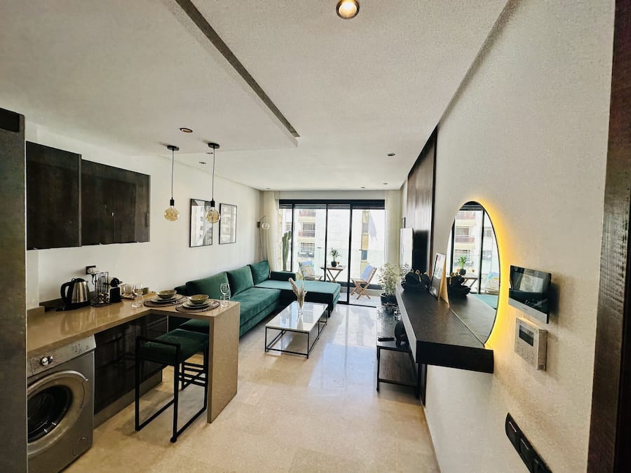 Apartamento luxo | Área de estar