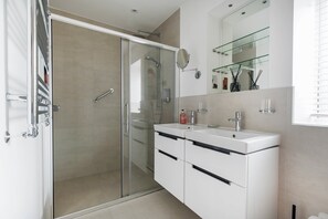 Towels, soap, toilet paper