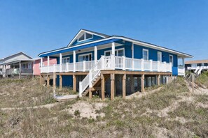 Exterior - Harbor Lights, Oceanfront House in Emerald Isle, NC! (Emerald Isle)