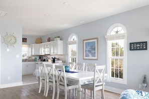 Dining - Nor Easter, Almost Oceanfront Duplex in Emerald Isle, NC! (Emerald Isle)