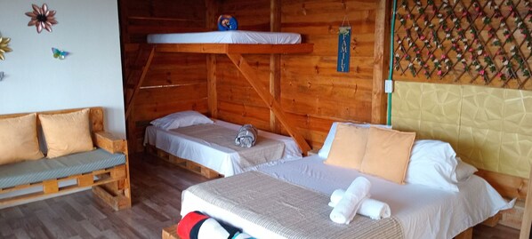 1 dormitori, Internet i roba de llit