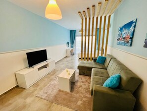 Living area - Amelius Apartments in Caesar Resort&Spa,Long Beach.
 (Nicosia)