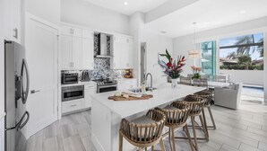 House, Multiple Beds (2022 built home with pool/spa and wal) | Private kitchen - 2022 Built Home With Pool/spa and Walk to Mackle Park (Marco Island)