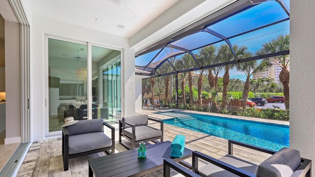 House, Multiple Beds (Modern 2023 built home steps to beach) | Property grounds - Modern 2023 Built Home Steps to Beach/shops/dining (Marco Island)
