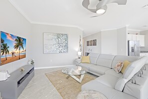 House, Multiple Beds (Modern waterfront home in Artesia wit) | Living area