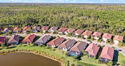 Modern Waterfront Home in Artesia With Pool/gym