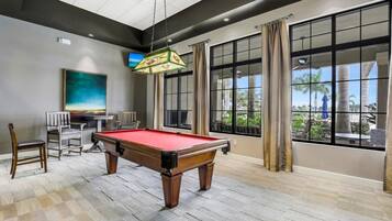 House, Multiple Beds (Modern waterfront home in Artesia wit) | Game room