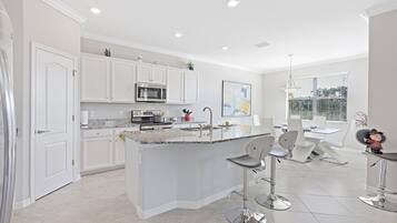 House, Multiple Beds (Modern waterfront home in Artesia wit) | Private kitchen