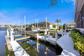 House, Multiple Beds (Waterfront home with pool, hammock an) | Marina - Waterfront Home With Pool, Hammock and Oversized Yard (Marco Island)