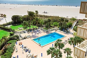 Apartment, Mehrere Betten (Gulfview 803) | Pool | Beheizter Pool