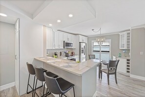 Condo, 1 King Bed with Sofa bed (Riverfront condo in Olde Marco with p) | Private kitchen - Riverfront Condo in Olde Marco With Pools/pickleball (Marco Island)