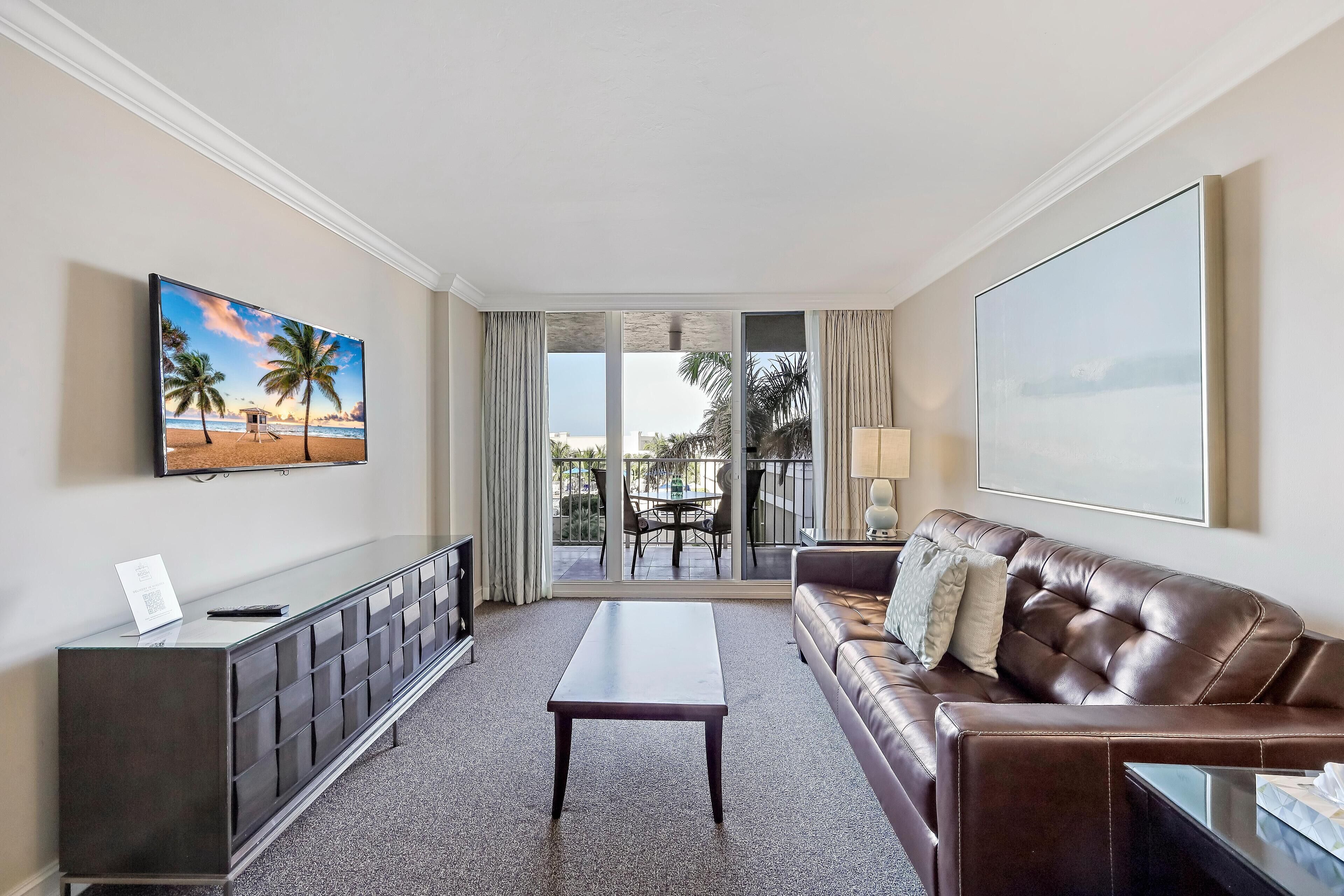 Condo, 1 King Bed with Sofa bed (Marco Beach Ocean Resort Unit 712) | Living area