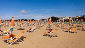 Appartement, 1 slaapkamer, balkon, uitzicht op oceaan | Strand | Aan het strand