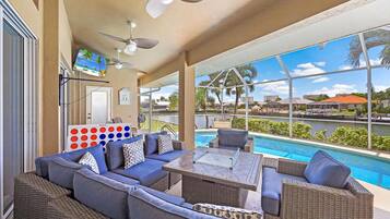 House, Multiple Beds (444 River Court) | Terrace/patio