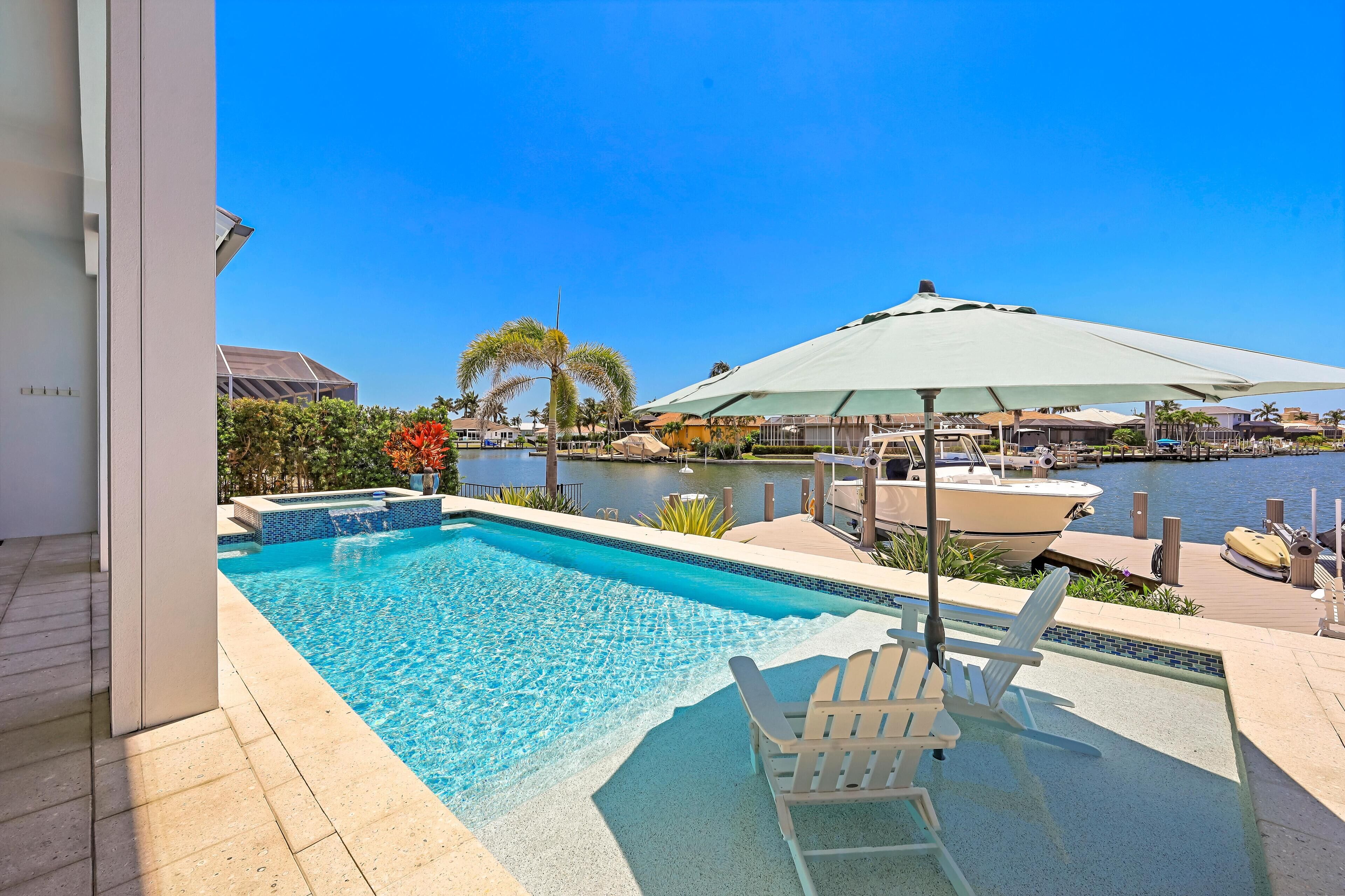 House, Multiple Beds (Waterfront home with pool, spa and ka) | Pool