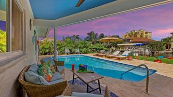 House, Multiple Beds (1073 Ruppert Road) | Pool | A heated pool