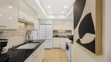 Condo, Multiple Beds (Delightful south end condo with pool.) | Private kitchen