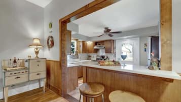 House, Multiple Beds, Patio (802 East Austin St.) | Private kitchen | Coffee/tea maker