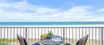 Breezy Beachfront Condo With Panoramic Beach View