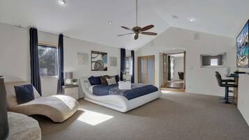 4 bedrooms, individually decorated, individually furnished, bed sheets