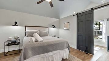 House, Multiple Beds, Patio, City View (614 Fulton St.) | 1 bedroom, individually decorated, individually furnished, bed sheets