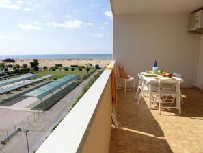 Appartement, 1 chambre, balcon, vue océan | Balcon
