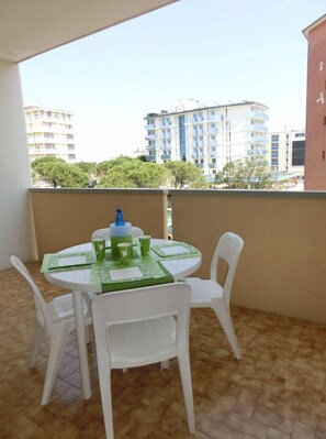 Studio, meerdere slaapkamers, balkon | Balkon