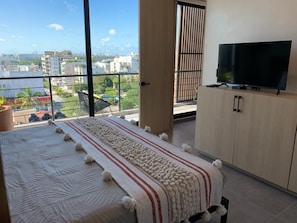 Apartamento família | 2 quartos, Wi-Fi de cortesia, roupa de cama