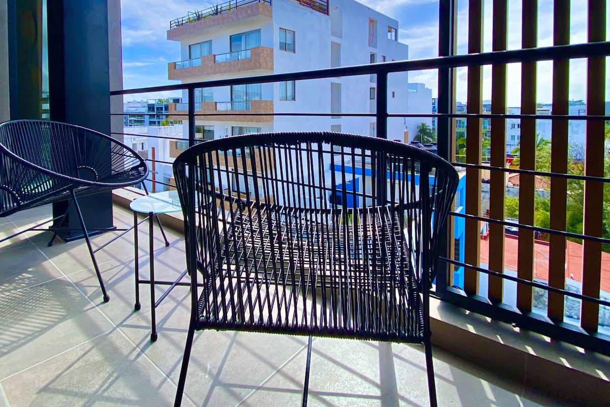 Familie appartement | Balkon