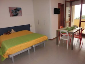Studio, balcon, vue océan | 1 chambre