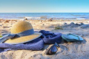 On the beach
