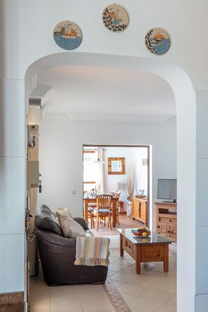 TV, table tennis, books