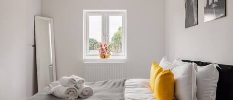 1 Schlafzimmer, Bügeleisen/Bügelbrett, kostenloses WLAN, Bettwäsche