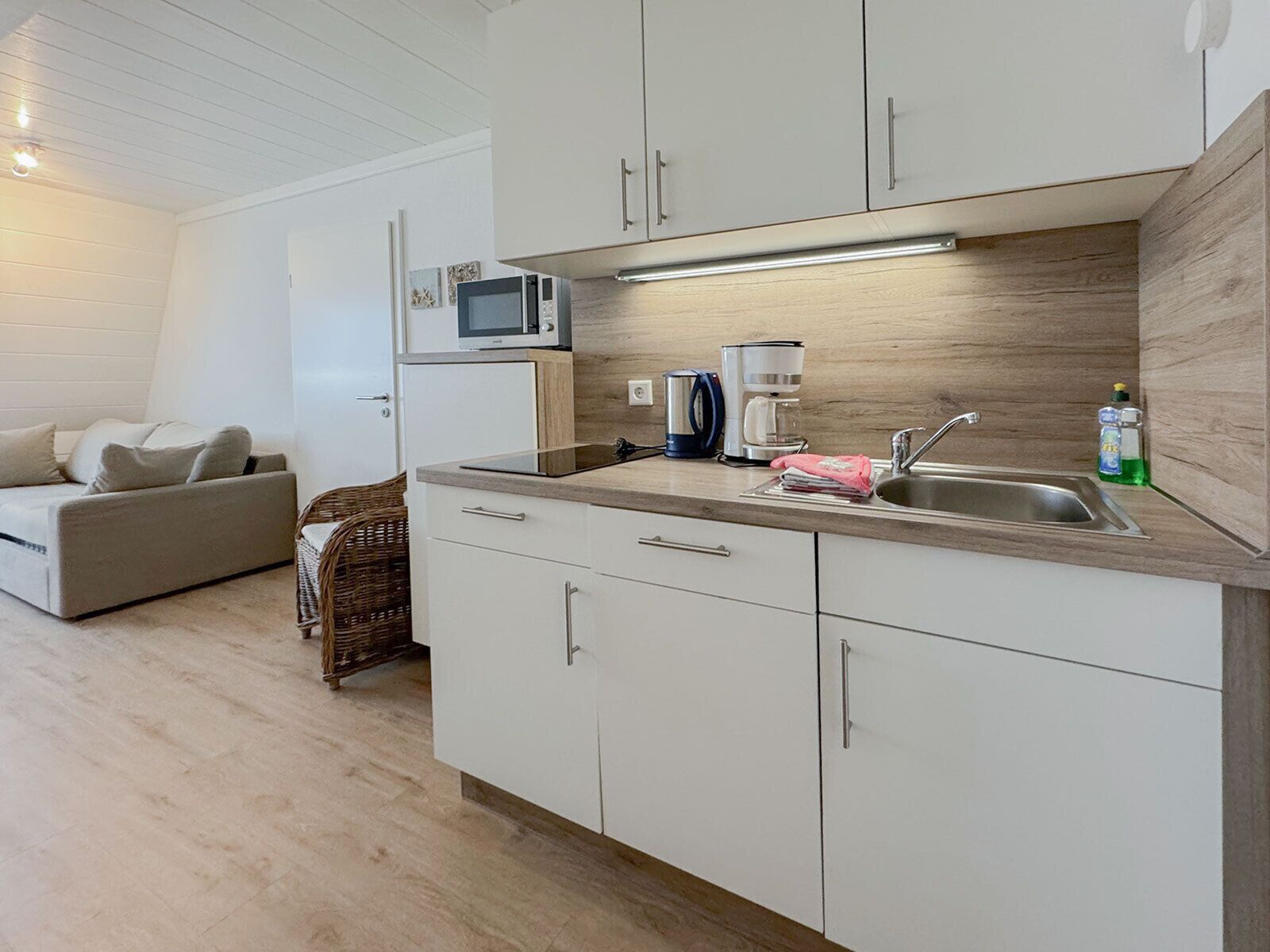 Kühlschrank, Herdplatte, Geschirrspüler