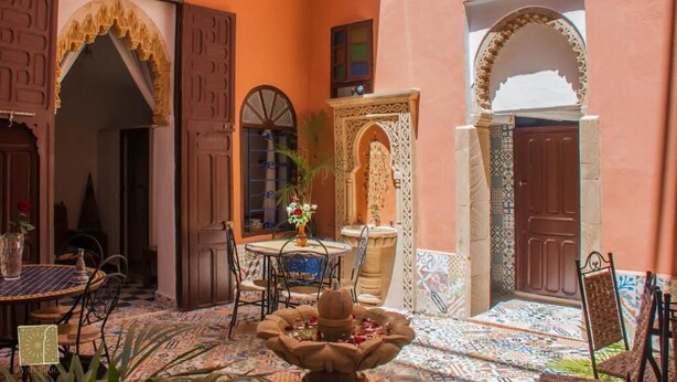 Lobby sitting area - Riad Jbara (Rabat)