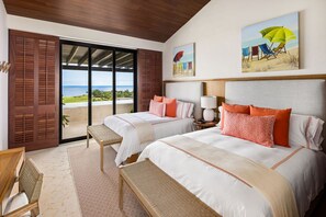 4 bedrooms, desk, travel cot, free WiFi - PH Tau Prima Vista in Tau by Mita Residential. Staff, Golf Cart, Ocean & Golf View, Pool (Punta Mita)