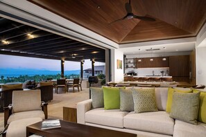 Interior - PH Tau Prima Vista in Tau by Mita Residential. Staff, Golf Cart, Ocean & Golf View, Pool (Punta Mita)
